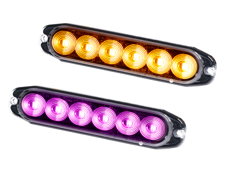 Commander Grill Lights Amber & Magenta Grill Lights For Pilots